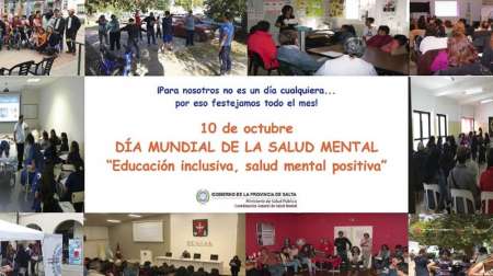 "Actividades por el Día Mundial de la Salud Mental"