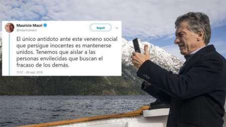 Mauricio Macri fue denunciado penalmente por "citar a Hitler"