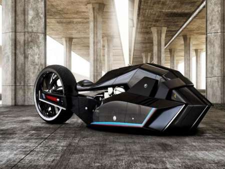 BMW Titan: la moto que Batman querría tener