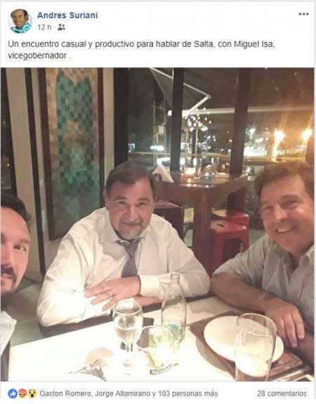 Sorprendió una reunión entre Miguel Isa y dos referentes del PRO