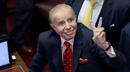 Menem fue absuelto por el tráfico de armas