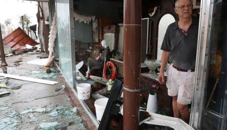 Michael deja un rastro de destrucción a su paso por Florida