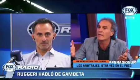 Latorre y Ruggeri se cruzaron feo: Gambeta acusó a Fox por la doctrina bilardista