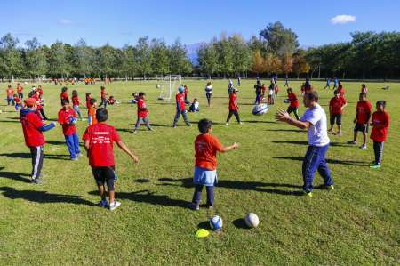 Rugby  infantil: se disputó el 1° Torneo Intermerenderos de la ciudad