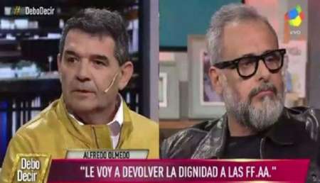Olmedo y Jorge Rial se cruzaron en vivo