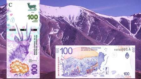 Mirá cómo es el nuevo billete de $100 que sale a la calle