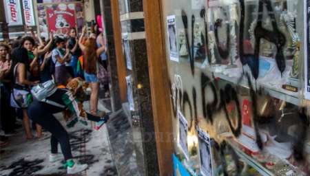 Las marchas preocupan a los que tienen negocios