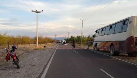 Corte total en la ruta 40 por accidente con víctima fatal