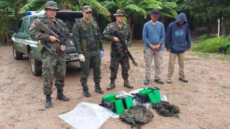 Decomisaron más de 30 kilos de cocaína que ingresó al país por el río Bermejo