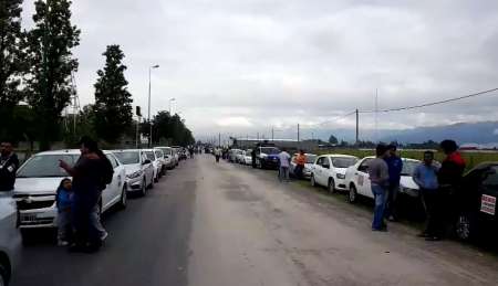 En medio del conflicto con transportistas jujeños, remiseros marchan contra la AMT