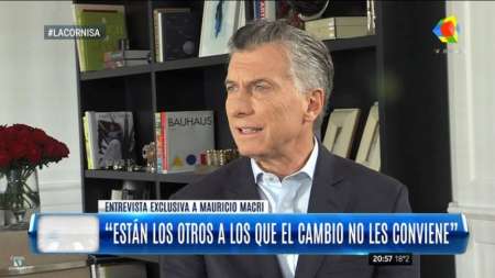 Macri: "Yo no prometí pobreza cero"