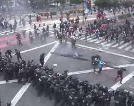 Quiénes son los ex funcionarios que lideraron la protesta en la 9 de Julio