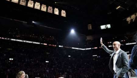 Ginóbili, en lo más alto de la NBA