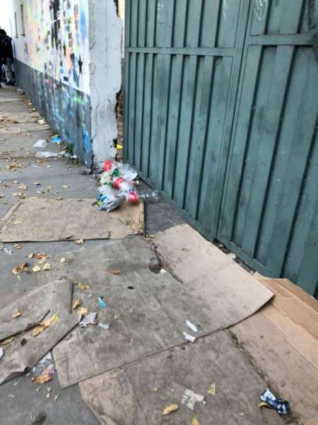 Lo hinchas de River se llevaron todas las entradas, pero dejaron una mugre